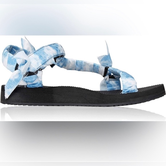 ARIZONA LOVE SANDALS - TEKKI TYEDYE BLUE & WHITE